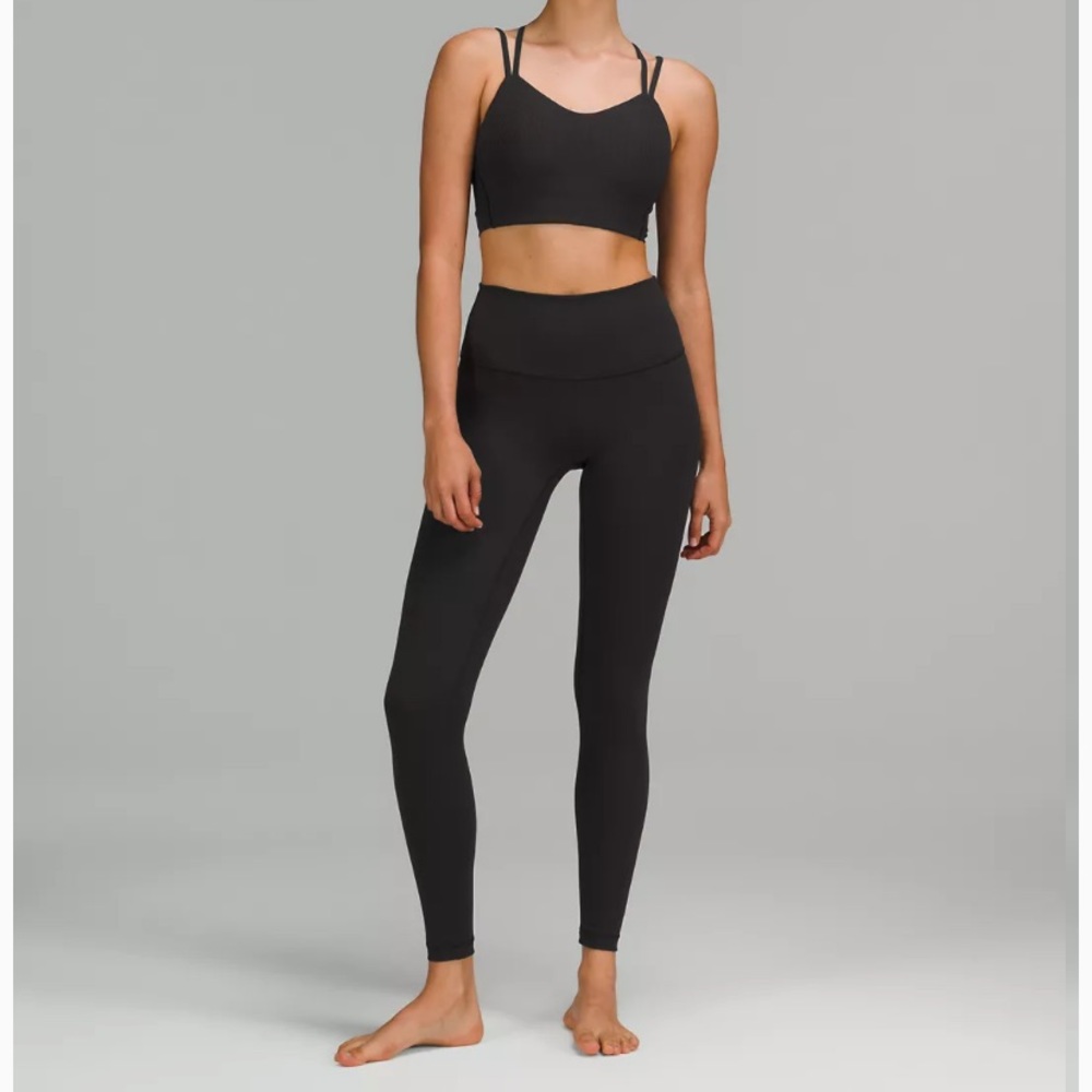 Lululemon Wunder Under High-Rise 28” - Black - SIZE 4